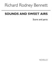 サウンド・アンド・スウィート・アリア　(リチャード・ロドニー・ベネット) (木管二重奏+ピアノ)【Sounds and Sweet Aires】