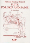 スキップとセイディのための組曲　(リチャード・ロドニー・ベネット) (ピアノ二重奏)【Suite for Skip and Sadie】