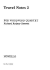 トラベルノート・Book.2　(リチャード・ロドニー・ベネット) (木管四重奏)【Travel Notes for Woodwind Quartet - Book 2】