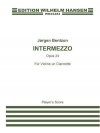 間奏曲・Op.24（ヤアアン・ベンソン）（クラリネット+バイオリン）【Intermezzo Op. 24】