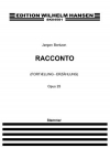 ラッコント・No.1・Op.25　(ヤアアン・ベンソン) (木管四重奏)【Racconto No. 1, Op. 25】