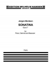 ソナチネ・Op.7　(ヤアアン・ベンソン) (木管三重奏)【Sonatina Op.7 , Kopi】
