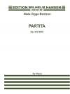 パルティータ・Op.38（ニエル・ヴィゴ・ベンツォン）（ピアノ）【Partita for Piano Op.38】