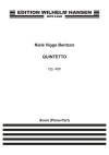 五重奏曲・Op.405（ニエル・ヴィゴ・ベンツォン）（フルート四重奏+ピアノ）【Quintetto Op.405】