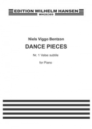 3つの舞曲・No.1・Op.45・微妙なワルツ（ニエル・ヴィゴ・ベンツォン）（ピアノ）【Three Dance Pieces Op.45- No.1 Valse Subtile】