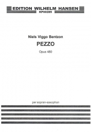ペッツォ・Op.480（ニエル・ヴィゴ・ベンツォン）（ソプラノサックス+ピアノ）【Pezzo for Soprano Saxophone Op.480】
