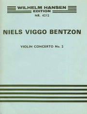 ヴァイオリン協奏曲・Op.136・No.2（ニエル・ヴィゴ・ベンツォン）（ヴァイオリン+ピアノ）【Violin Concerto No. 2 Op. 136】