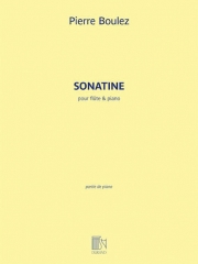 ソナチネ（ピエール・ブーレーズ）（フルート+ピアノ）【Sonatine】