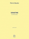 ソナチネ（ピエール・ブーレーズ）（フルート+ピアノ）【Sonatine】