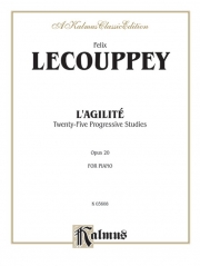 25の練習曲・Op.20（フェリクス・ル・クーペ）（ピアノ）【L'Agilite, Opus 20】