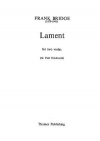 ラメント（フランク・ブリッジ） (ヴィオラ二重奏)【Lament】