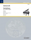 創作主題による変奏曲・ホ短調・Op.1（シャルル・マリー・ヴィドール）（ピアノ）【Variations on an Original Theme in E Minor, Op. 1】