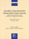 フランス・ヴァイオリンのコンチェルタンテ作品集（ヴァイオリン+ピアノ）【French Violin Concertante Works】