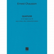 四重奏曲・Op.30・イ長調　(エルネスト・ショーソン) (弦楽三重奏+ピアノ)【Quartet A Major Op. 30】