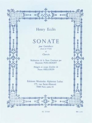 ソナタ（ヘンリー・エクルズ）（ストリングベース+ピアノ）【Sonate】
