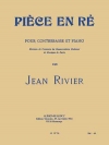 小品・ニ長調（ジャン・リヴィエ）（ストリングベース+ピアノ）【Piece En Re】