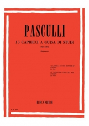 15 Capricci a Giunsa Di Studi（アントニオ・パスクッリ）（オーボエ）