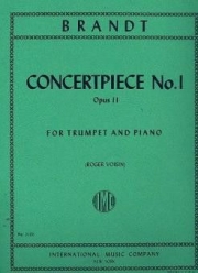 演奏会用小品・No.1・Op.11（ヴァシリー・ブラント）（トランペット+ピアノ）【Concertpiece No. 1, Opus 11】
