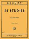 34の練習曲（ヴァシリー・ブラント）（トランペット）【34 Studies】