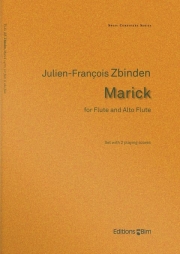 マリック・Op.55 (ジュリアン＝フランソワ・ズビンデン) (フルート二重奏)【Marick Op. 55】