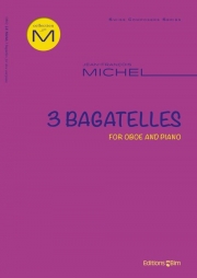 3つのバガテル（ジャン＝フランソワ・ミシェル）（オーボエ+ピアノ）【3 Bagatelles】
