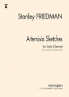 アルテミシア・スケッチ（スタンリー・フリードマン）（クラリネット）【Artemisia Sketches】