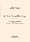 リトル・スロバキア・ラプソディ（ユライ・フィラス）（クラリネット+ピアノ）【Little Slovak Rhapsody】