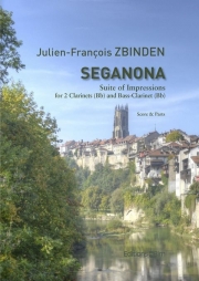 Seganona Op. 109（ジュリアン＝フランソワ・ズビンデン）（クラリネット三重奏）