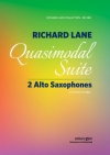 クオシモード組曲　(リチャード・レーン) (サックス二重奏)【Quasimodal Suite】