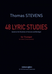48の叙情練習曲（トーマス・スティーヴンス）（トランペット）【48 Lyric Studies】