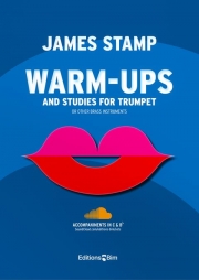ウォームアップと練習曲（ジェームス・スタンプ）（トランペット）【Warm-ups + Studies】