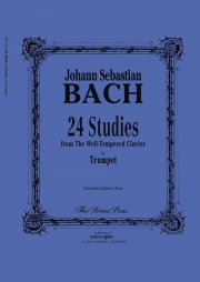 24の練習曲（バッハ）（トランペット）【24 Studies】
