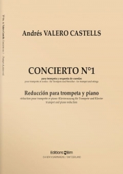 協奏曲・No.1（アンドレス・バレロ＝カステルス）（トランペット+ピアノ）【Concierto N° 1】