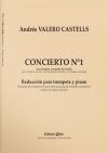 協奏曲・No.1（アンドレス・バレロ＝カステルス）（トランペット+ピアノ）【Concierto N° 1】