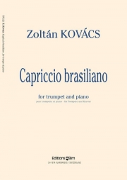 カプリッチョ・ブラジリアーノ（ゾルターン・コヴァーチ）（トランペット+ピアノ）【Capriccio Brasiliano】