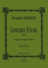 コンサート・エチュード・Op.49（アレクサンドル・ゲディケ）（トランペット+ピアノ）【Concert Etude op. 49】