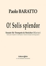 O! Solis splendor（パオロ・バラット）（トランペット+ピアノ）