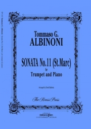 ソナタ・No.11（トマゾ・アルビノーニ）（トランペット+ピアノ）【Sonata No 11】