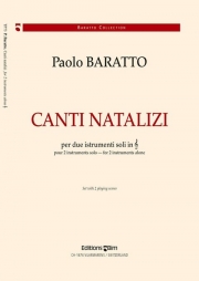 Canti Natalizi（パオロ・バラット）（トランペット二重奏）