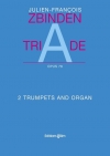 トライアード・Op.78（ジュリアン＝フランソワ・ズビンデン）（トランペット二重奏+オルガン）【Triade op. 78】