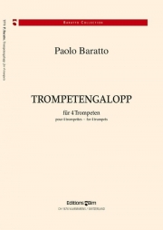 トランペットギャロップ（パオロ・バラット）（トランペット四重奏）【Trompetengalopp】