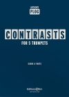 コントラスト（アンソニー・プログ）（トランペット五重奏）【Contrasts】
