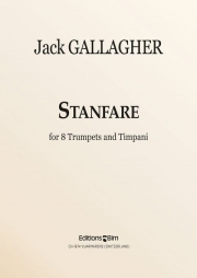 スタウファー（ジャック・ギャラガー）（トランペット八重奏+ティンパニ）【Stanfare】