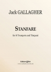 スタウファー（ジャック・ギャラガー）（トランペット八重奏+ティンパニ）【Stanfare】