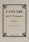 ファンファーレ（アルフレッド・ブラッター）（トランペット十二重奏）【Fanfare】