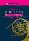 12の小品（コラード・マリア・サリエッティ）（ホルン+ピアノ）【12 Little Pieces】