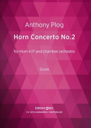ホルン協奏曲・No.2（アンソニー・プログ）（ホルン+ピアノ）【Horn Concerto N° 2】