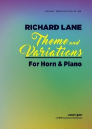 主題と変奏（リチャード・レーン）（ホルン+ピアノ）【Theme and Variations】