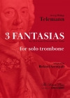 3つのファンタジア （テレマン）（トロンボーン）【3 Fantasias】