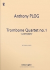 トロンボーン四重奏曲・No.1（アンソニー・プログ） (トロンボーン四重奏)【Trombone Quartet N° 1】